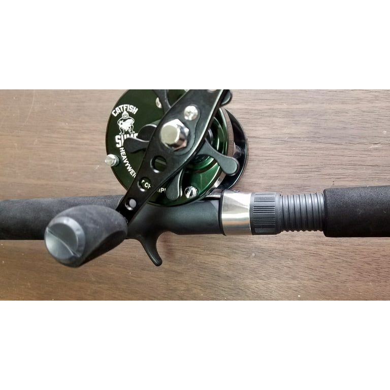  Catfish Fishing Rod And Reel Combo, 2-Piece