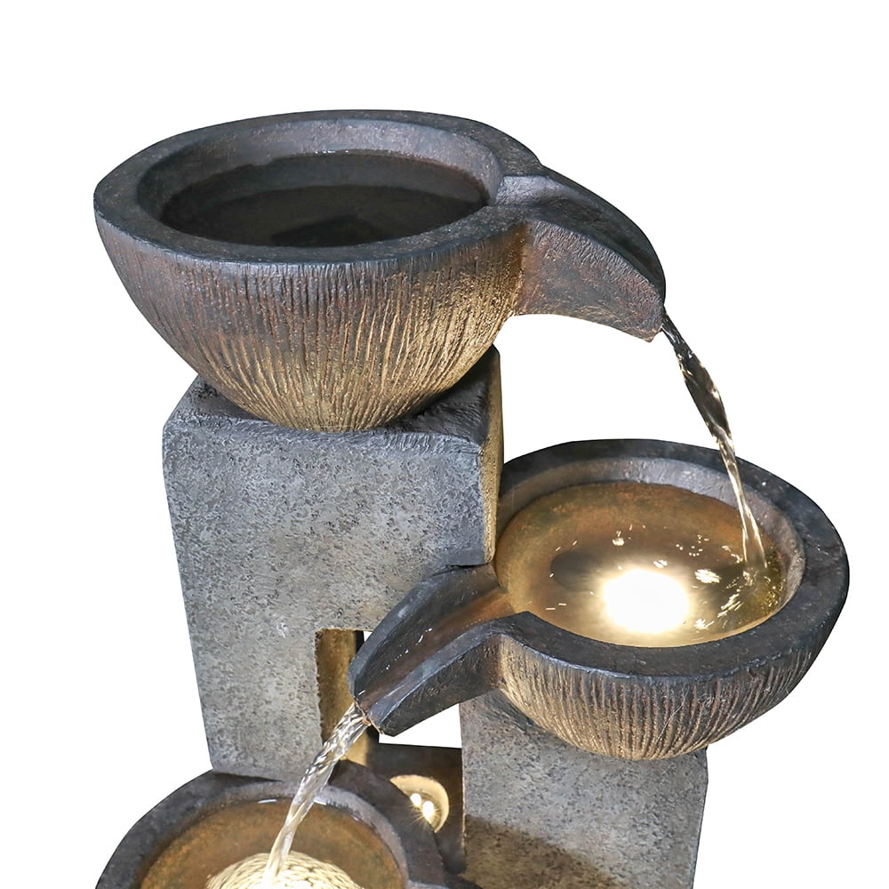 Danner Manufacturing 10" Outdoor 5-Tier Waterfall Fountain