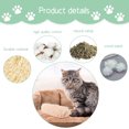 thumbnail image 3 of 3 piezas de almohadas para gatos, almohadas de felpa, productos para mascotas, juguetes para gatos, juguetes interactivos para masticar y morder Hola, menta para gatos, juguetes de papel para gatos Rojo Verde, 3 of 5