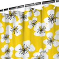 thumbnail image 3 of Waterproof Beautiful Colorful Floral Shower Curtain 72x72 Inch Boho Style Polyester Unique Shower Curtain for Bathroom Hotel Home Decor with 12 Plastic Hooks, 3 of 5