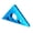 Blue, variant on Mosiee Aluminum Alloy Triangle Ruler 45 Degree for Straight Edge Marking In Woodwork Red