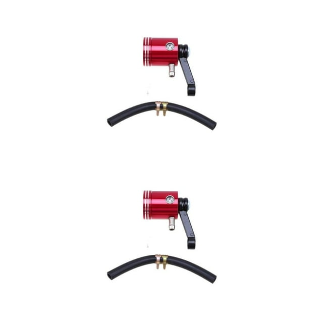 Maytalsory Réservoir de Fluide Durable pour Huile Fluide - Universel et Élégant Ensemble d'Aérographe Durable et Longue Durée Rouge 2Ensemble