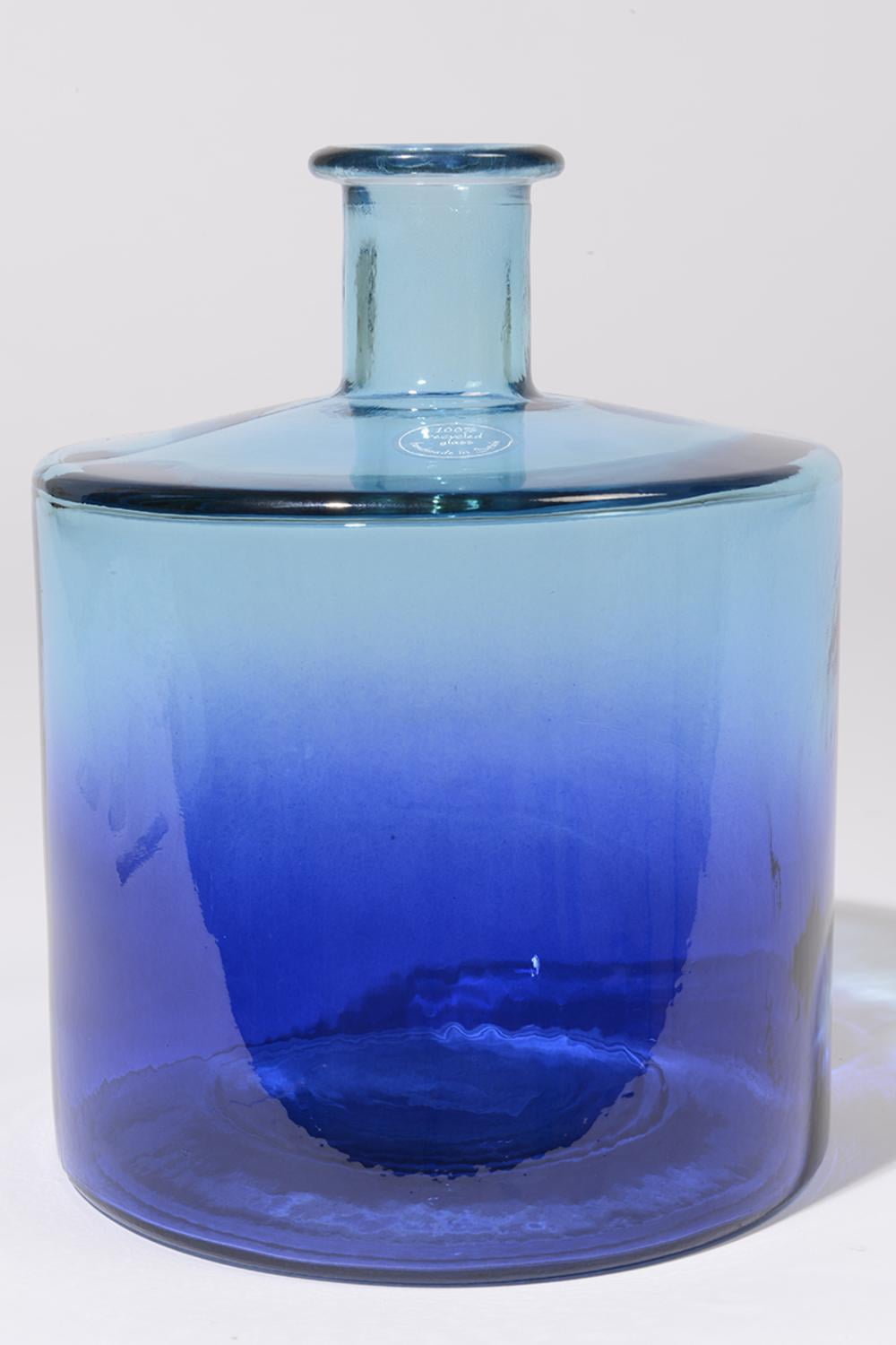 10.5" Seaside Treasures HandMade Transparent Blue Ombre Recycled