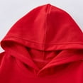 thumbnail image 4 of Ulanda Hoodies for Teen Girls Fashion Cute Oversized Long Sleeve Shirts Tops Tween Kids Hoodie Juniors Youth Preppy Clothes (Red, 18-24 Months), 4 of 9