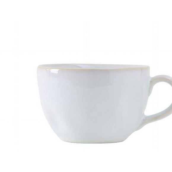 Tuxton China GAA-083 Cup, 10-1/2 oz., 4" dia. x 2-3/4"H, round, with handle, microwave & dishwasher safe, oven proof, fully vitrified, lead-free, ceramic, TuxTrendz, Artisan, Agave, Pack of 12