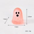 thumbnail image 2 of 50pcs Lighted Mini Ghost Halloween Figurine, Glowing Little Ghost Trinket for Tabletop, Mantel, Shelf, Entryway and Party Display, Cute Seasonal Accent for Spooky Home Decoration, D, 2 of 6