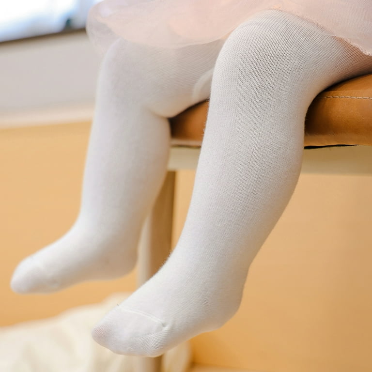 Newborn orders baby girl white tights