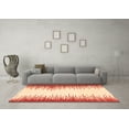 thumbnail image 3 of Ahgly Company Indoor Rectangle Solid Orange Modern Area Rugs, 4' x 6', 3 of 4