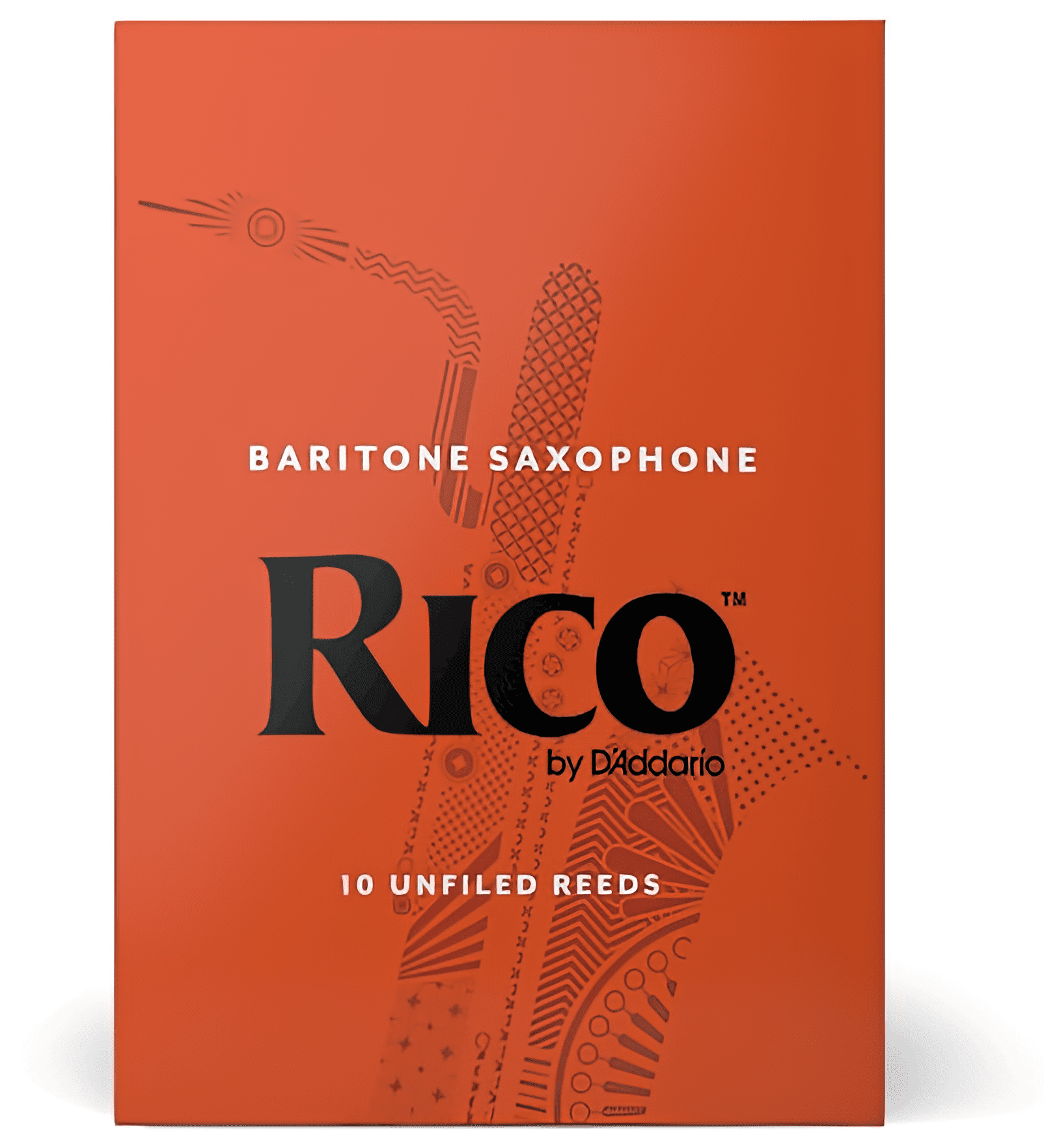 Rico by D'Addario Baritone Sax Reeds, Strength 3, 3-pack