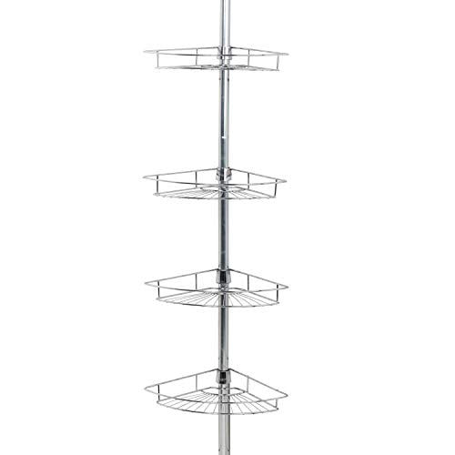 Zenith Zenna Home Metal 12 In. x 97 In. Shower Caddy