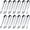 Silver, variant on 12 Pieces Mini Tongs Stainless Steel Small Sugar Serving Tongs for Charcuterie Board Appetizers Dessert Serving Food Tiny Party Danish Candy(6 Inch,Gold)