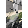 thumbnail image 4 of 2X Transparent Color Universal Motorcycle Adjustable Wind Screen Extension Windshield Spoiler Air Deflector 28.5X12X21cm, 4 of 8