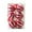 White, variant on RBCKVXZ 6 Pcs Christmas Black and Red Ball Ornaments Xmas Plastic Stripe Hanging Ball for Christmas Tree Party Decoration Supplies (Novel Style,3.14 Inch)