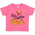 thumbnail image 3 of Inktastic Big Sister Pumpkins with Fall Leaves Girls Toddler T-Shirt, 3 of 5