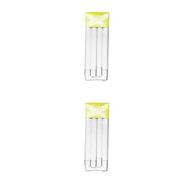 Marco a presión de plástico Toystoory rectangular Blanco para bordado y costura