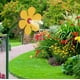 thumbnail image 1 of Aspersor de girasol para jardín | Aspersor de plástico para césped | Herramienta de riego decorativa con 2 adaptadores, 1 of 3