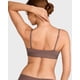 thumbnail image 4 of Bralette INLYRIC Sin Aros de Algodón Sin Costuras Marrón Púrpura XL, 4 of 5