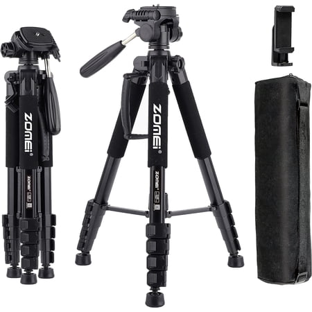 Zomei 74" Q188 Travel Aluminium Tripod Monopod With Ball Head for DSLR Camera