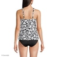 thumbnail image 2 of Lands' End Women's D-Cup Flutter Scoop Neck Tankini Top 25", 2 of 3