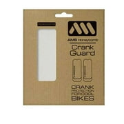 All Mountain Style Crank Guard - Clear/Silver - AMSFG6CLSV