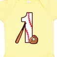 thumbnail image 4 of Inktastic Baseball First Birthday One Year Old Boys or Girls Baby Bodysuit, 4 of 5
