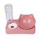 thumbnail image 2 of Cuenco de acero inoxidable para gatos con dispensador automático de agua, comedero para mascotas 2 en 1, bebedero de gravedad limpio e infalible para mascotas pequeñas y medianas. Cuenco de plástico p, 2 of 6