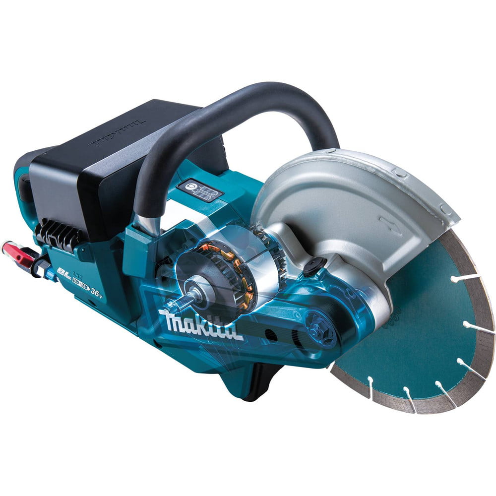 Makita XEC01PT1 18V X2 (36V) LXT Brushless Lithium-Ion 9 in. Cordless Power  Cutter with AFT Electric Brake Kit with 4 Batteries (5 Ah)