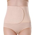 thumbnail image 1 of Cinturón para envolver el vientre posparto, faja abdominal, posparto, posparto, transpirable, elástico, soporte posparto ajustable, 1 of 5