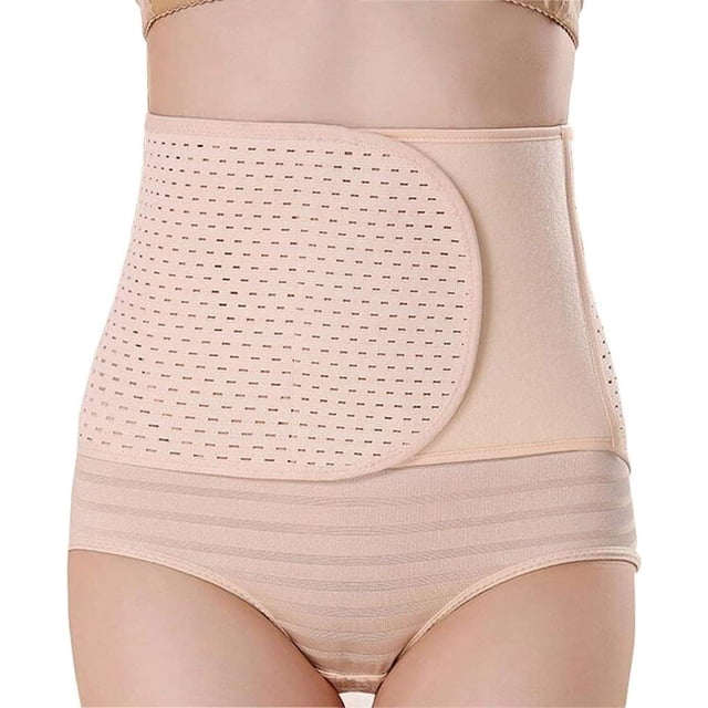 Cinturón para envolver el vientre posparto, faja abdominal, posparto, posparto, transpirable, elástico, soporte posparto ajustable