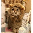 thumbnail image 3 of POINTERTECK Cat Lion Mane Wig Costume Christmas Little Dog Lion Hair Adjustable Washable Funny Pet Puppy Dress Up Hat Cute Kitten Kitty Hair Mane with Ears for Cat Lovers, 3 of 7