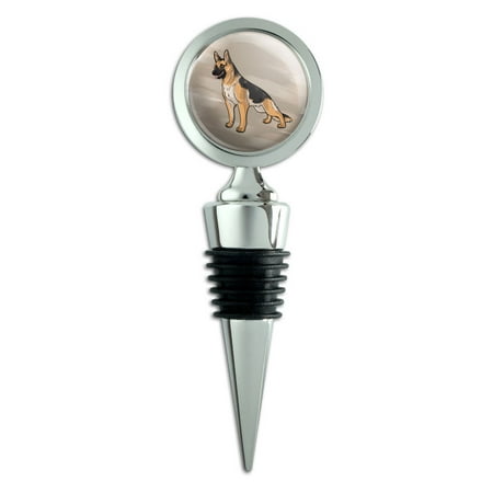 

German Shepherd Pet Dog Wine Bottle Stopper