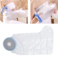 thumbnail image 4 of Wound Cover, Washable Blue And Transparent Bath Wound Cover Reusable  For Surgery For Injuries For Accidents For Diseases, 4 of 8