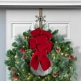 thumbnail image 5 of Haute Decor Adjustable Metal Wreath Hanger with Sun Icon and More, Brass, 5 of 8