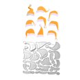 thumbnail image 1 of LUVCLS Troqueles de corte de metal con forma de gorro de Papá Noel para hacer tarjetas, plantillas de relieve con troqueles navideños, herramienta para manualidades de álbumes de recortes, tarjetas, 1 of 1
