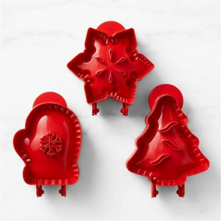 

Christmas Plastic Mini Pie Maker Pumpkin/Strawberry/Fruits Shaped Pocket Pie Mold Pie Crust Mold Dough Press Tools