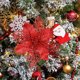 thumbnail image 2 of Xihbxyly Flores Navideñas, Adornos Brillantes para El Árbol de Navidad, Adornos Decorativos para Coronas, Detalles para Cajas de Regalo, Uso Festivo En Interiores y Exteriores, Amantes de La Decoraci, 2 of 3