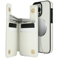 thumbnail image 2 of Detachable Wallet Case for iPhone 13 Pro Max RFID Blocking Card Slots Holder Premium PU Leather Magnetic Kickstand Shockproof Removable Flip Protective Cover 6.7 inch, White, 2 of 11