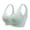 Light Green, variant on Women's Seamless Underwear Summer Thin Non-Wired Vest Bra with Integrated Cups for Comfortable Fit Large Chest Support Lightweight Green L