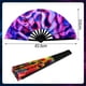 thumbnail image 2 of Ventilador BBTO Clap para baile en línea, plegable, con brillo UV, 4 unidades, 2 of 6