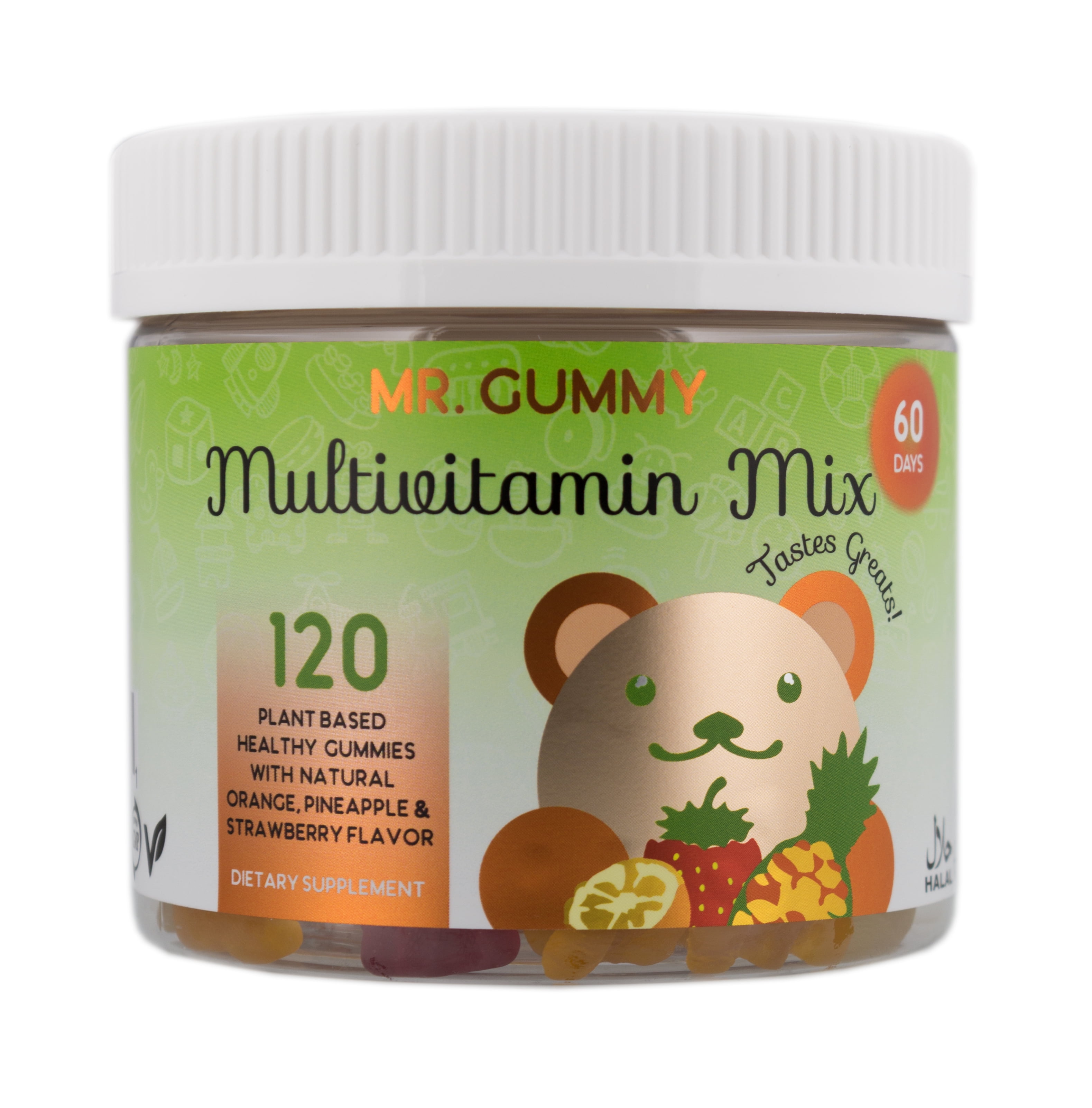 Mr Gummy Vitamins Multivitamin Mix Gummies Natural & Healthy Support
