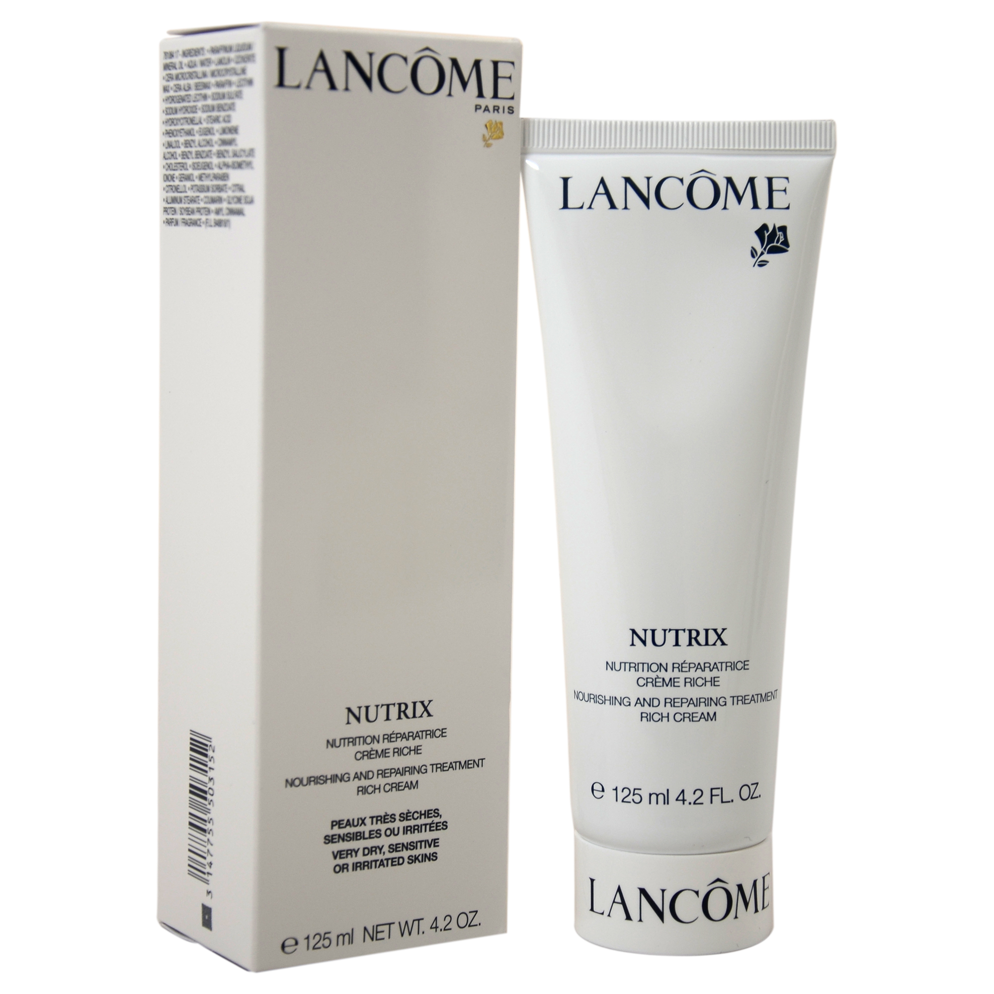Nutrix Nourishing and Repairing Treatment Rich Face Cream by Lancome for  Unisex - 4.2 oz Face Cream - Walmart.com