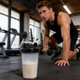 thumbnail image 4 of BotaniNest Protein Shaker Bottle Mixer With Secure Lid And Easy Pour Spout For Gym Workout, 4 of 6