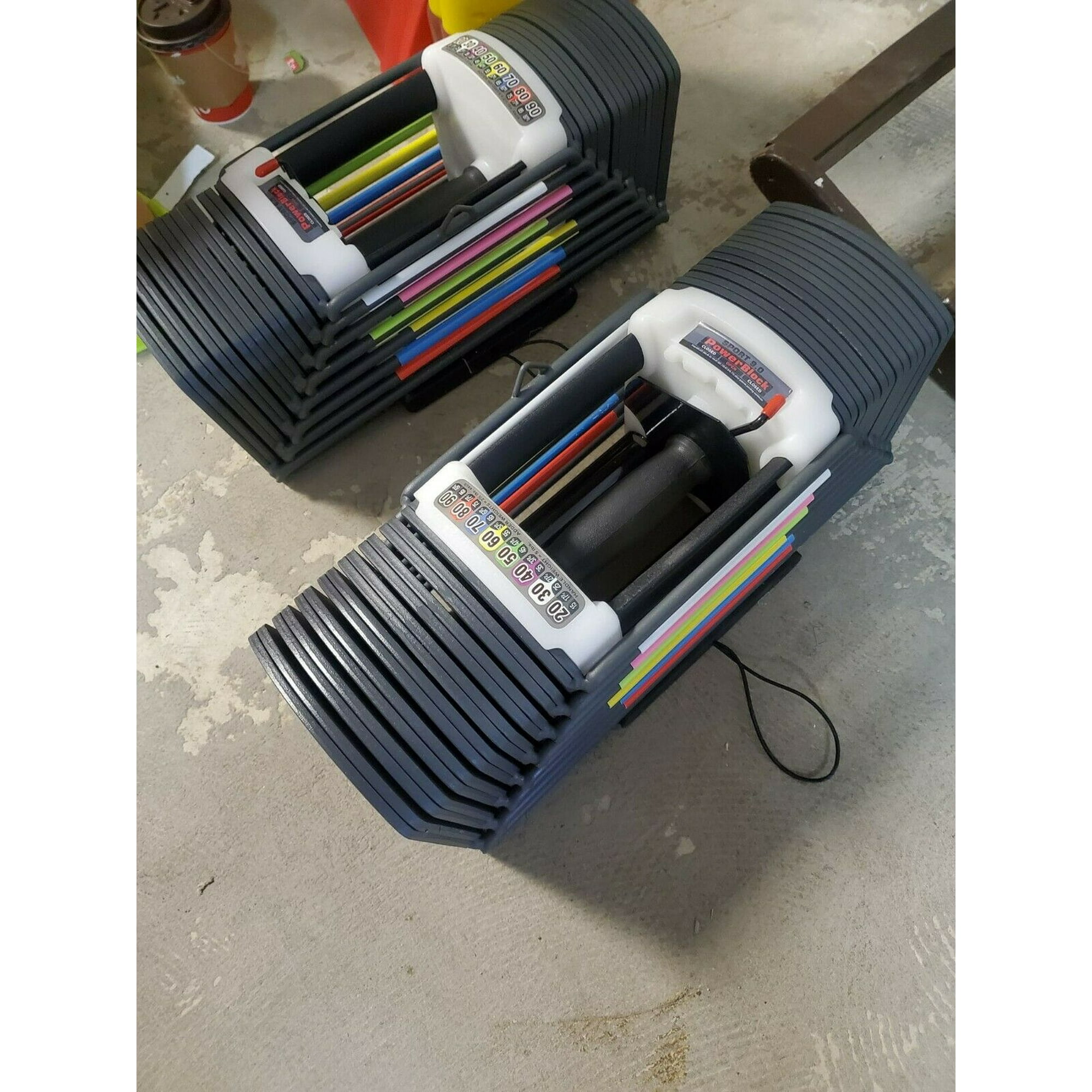 パワーブロック S P O R T 9.0  POWERBLOCK 90 LB POWER BLOCK パワーブロック SPORT 9.0 スタンド付き | マシンや