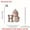 H, variant on Moocorvic 26 Initial Letters Christmas Tree Decoration Pink Snowman Hanging Xmas Ornaments(Z)