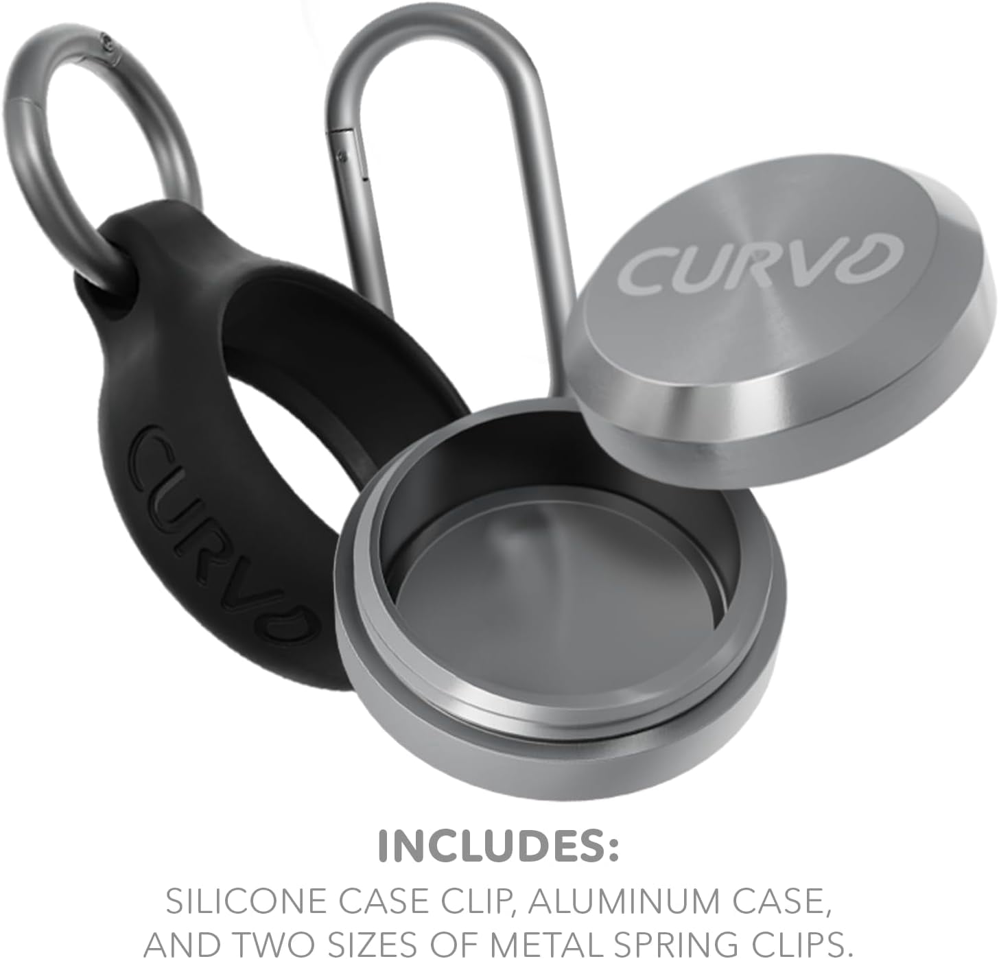 Premium Carrying Case Durable Travel Keychain Container, Medicine Pill Organizer, Travel Pill Box, Small Waterproof Holder for Pills, Earplugs, Compatible with Loop, Vibes & Eargasm