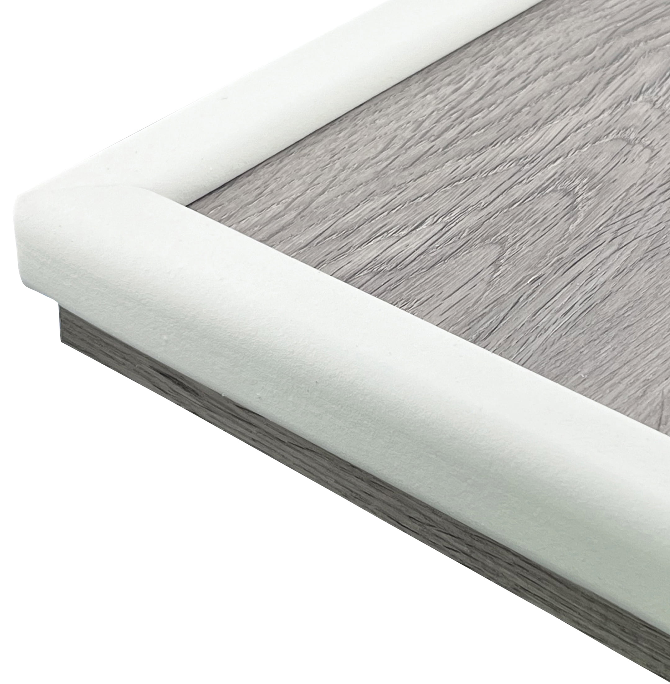 KidKusion Foam Rubber Edge Guard for Tables, Furniture, Toddlers, 6 ft Long, 1 CT, Off-White