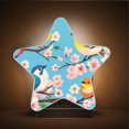 thumbnail image 3 of Star Shaped Energy Saving Night Light Living Room Night Light, Bedroom Night Light, Corridor Night Light, Study Night Light Birds and Cherry Blossoms, 3 of 6