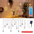 thumbnail image 2 of Guirnalda de Luces LED Solares de 3,5 M, 3 V, Luz Cálida USB, Decoración Exterior Impermeable para Dormitorio, Jardín, Fiesta de Bodas, 2 of 5