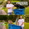 thumbnail image 4 of BEEST Dumpster Defender - 3lbs Outdoor Trash Can Deodorizer & Liquid Waste Absorber (Made in USA) Biodegradable Trash Can Odor Eliminator - Powerful Garbage Deodorizer for Always-Fresh Bins - 14 Cups, 4 of 10