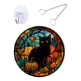 thumbnail image 2 of Decoraciones colgantes de Halloween Colgante Decoración interior para el hogar con cadena y ventosa Gancho Escultura Adorno colgante Acrílico Colgante Estilo E, 2 of 8